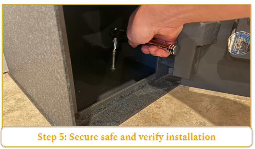 [MK] Draft: How to Install a Safe