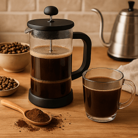 How to Use a French Press to Brew Coffee at Home