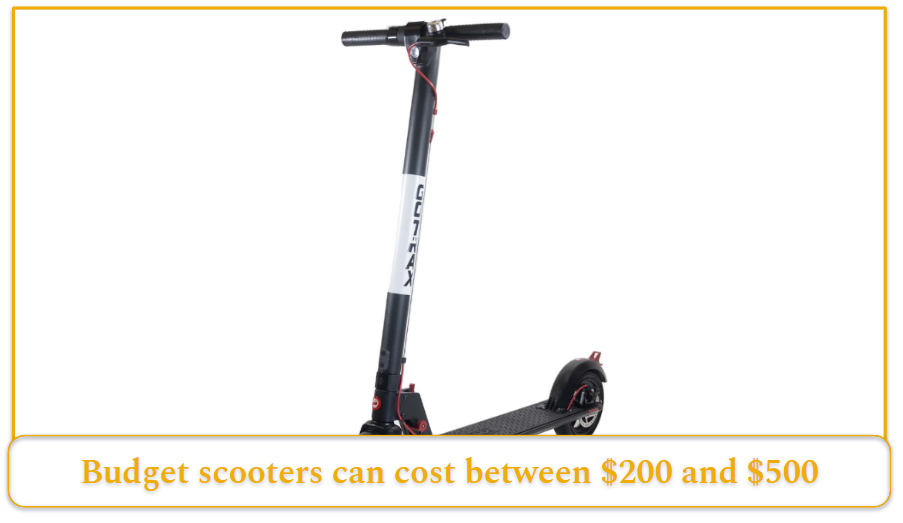 How Much Does an Electric Scooter Cost