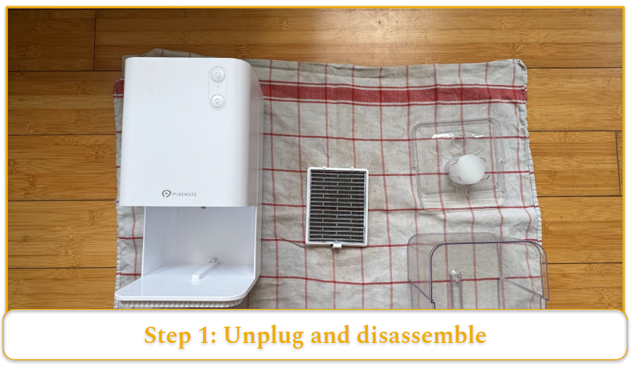 [MK] Draft: How to Clean a Dehumidifier