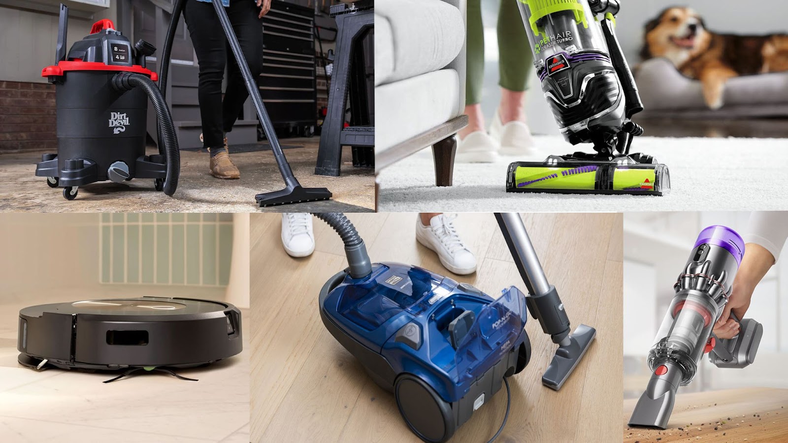 Types of Vacuum Cleaners (A Guide on Which Type You Need)