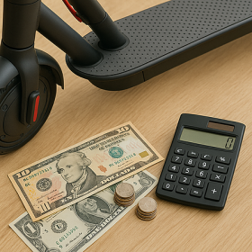 Combien coûte une trottinette électrique ?