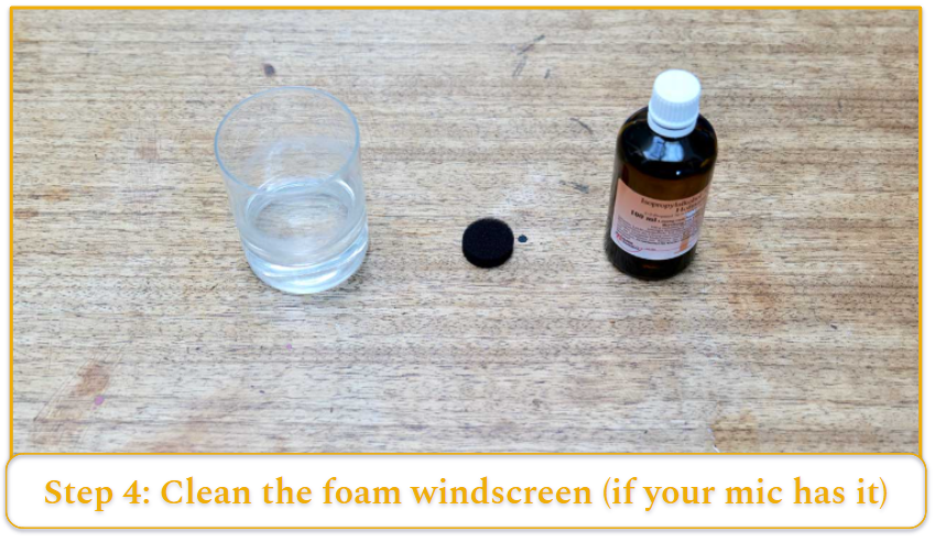 How to Clean a Microphone