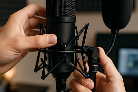 How to Set Up a Microphone (Positioning, Professional Setup, & More)