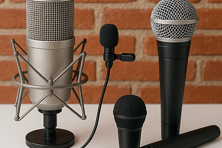 Types of Microphones: Complete Guide to Choosing the Right Mic