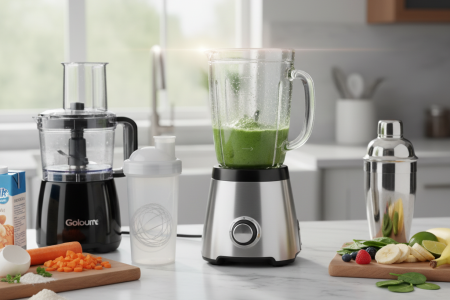 Blender vs. Food Processor vs. Shaker