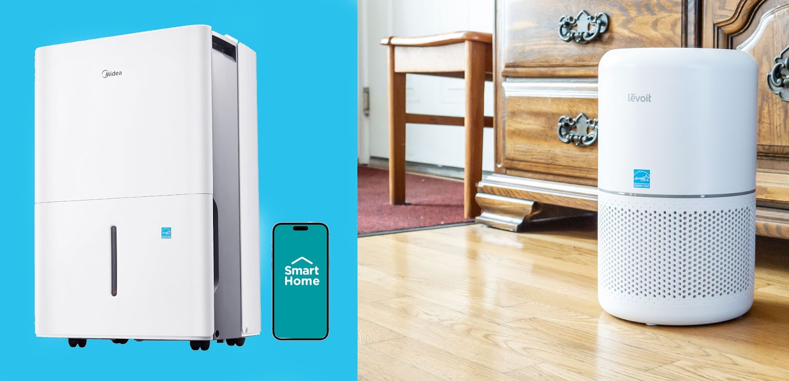 Air Purifier vs Dehumidifier