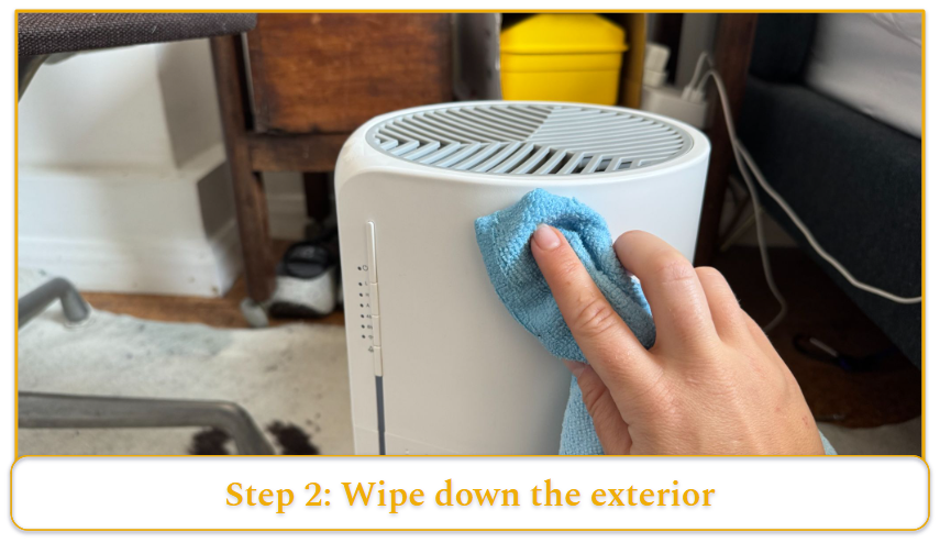 [MK] Draft: How to clean your air purifier