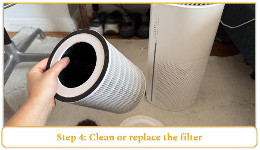 [MK] Draft: How to clean your air purifier