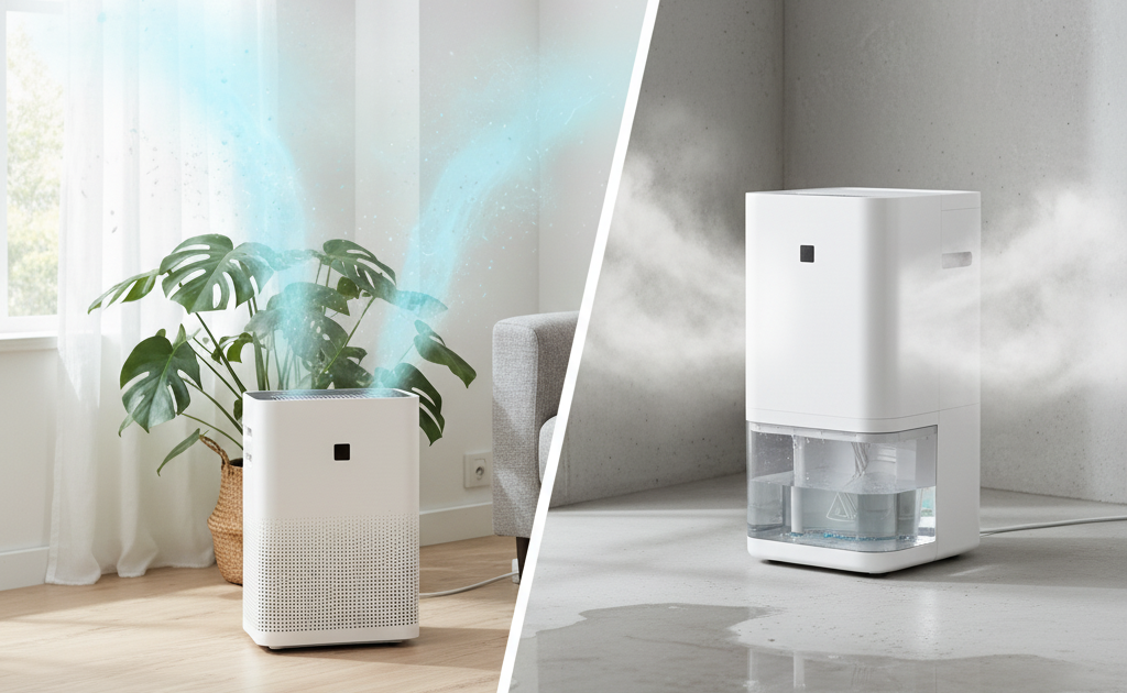 Air Purifier vs. Dehumidifier: What’s The Difference?
