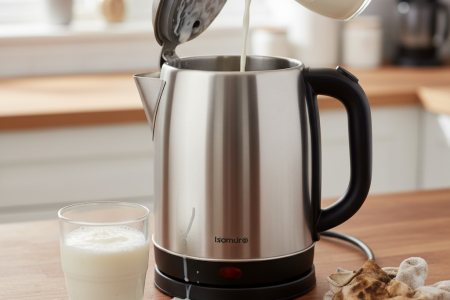 Can You Put Milk in an Electric Kettle?: What You Need to Know