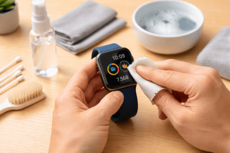 How To Clean a Smart Watch Safely (Step-by-Step)