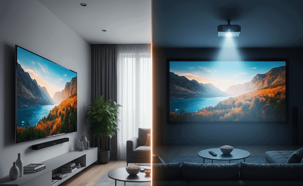 Are Projectors Better Than TVs?