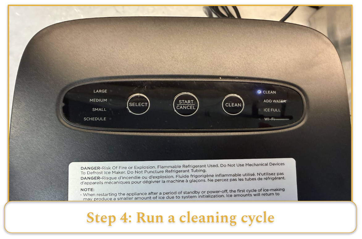 [MK]: How to Clean an Ice Maker