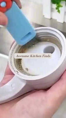 3 in 1 Cup Lid Cleaning Brush