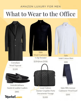 Amazon Luxury Men | What to Wear to the Office