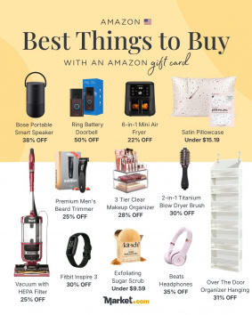 Things You Can Buy With Amazon Gift Cards
