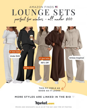 Loungewear Sets From Amazon