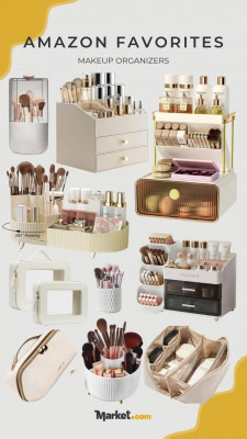 Amazon Favorites - Makeup Organizers