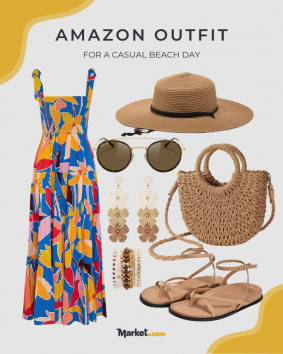 Casual Beach Day Look