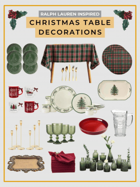 Christmas Table Decorations