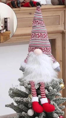 Christmas Tree Topped Gnome