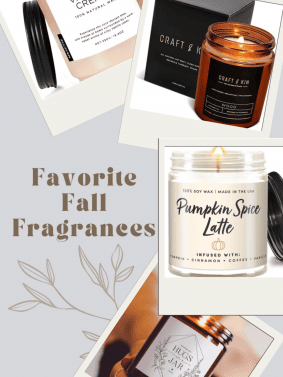 Favorite Fall Candles