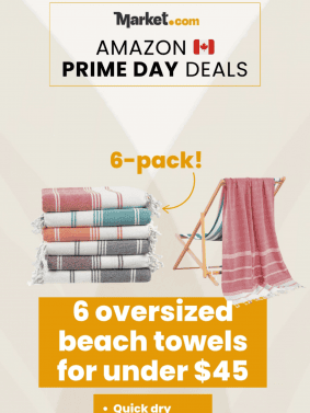 Lane Linen Beach Towels 6 Pack