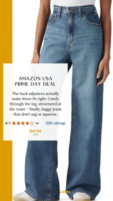 Levi's Women's Cinch Baggy