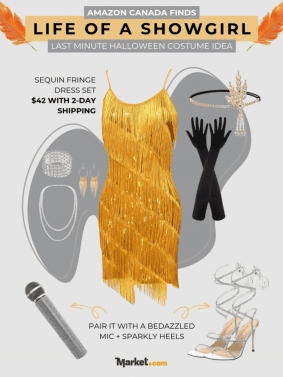 Life of Showgirl Costume