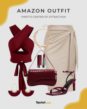 Red Hot Amazon Outfit for a Night Out-Bold & Beautiful USA Edit