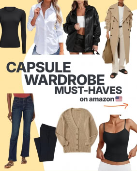 Capsule Wardrobe Must-Haves