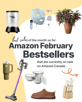 February Bestsellers on Amazon Canada