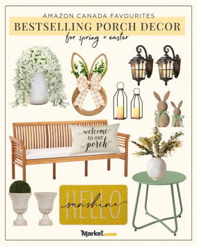 Spring Porch Decor
