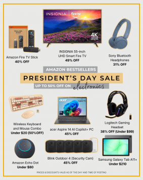 President's Day Deals | Electronics