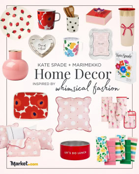 Kate Spade + Marimekko Whimsical Home Decor
