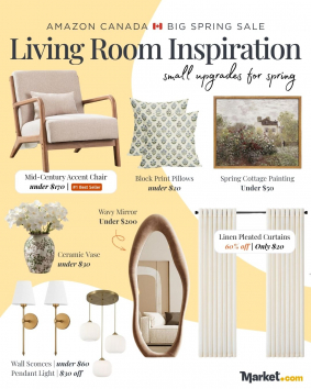 Living Room Upgrade | Big Spring Sale