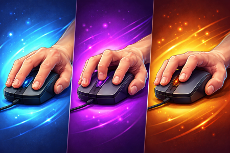 What Are Mouse Grip Styles? (Palm, Claw, Fingertip Explained)