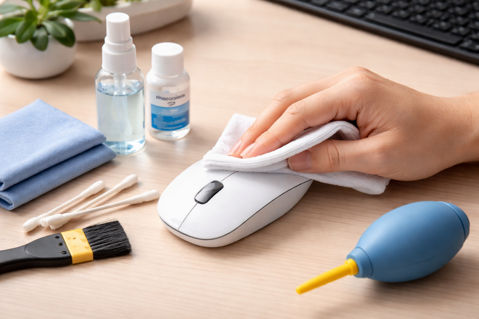 How to Clean a Computer Mouse (Safely and Properly)