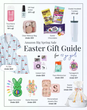 Easter Gift Guide for 12 Year Old Girls
