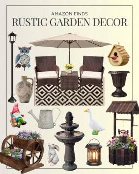 Rustic Garden Decor