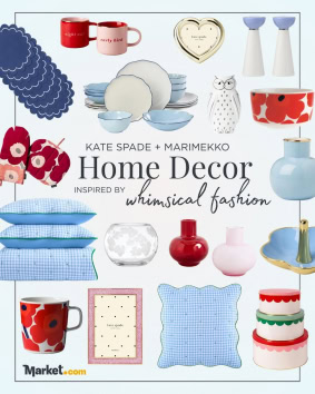 Kate Spade + Marimekko Whimsical Home Decor