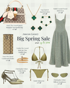 Amazon Luxury Green Themed Outfit