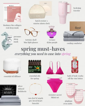 Spring Must Haves