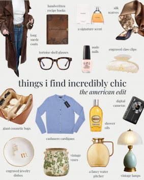 Things I find incredibly Chic