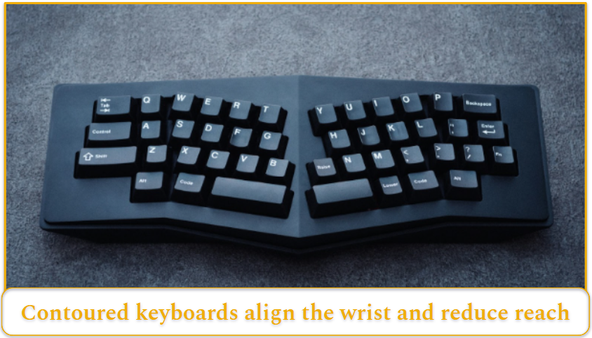 Benefits of an Ergonomic Keyboard