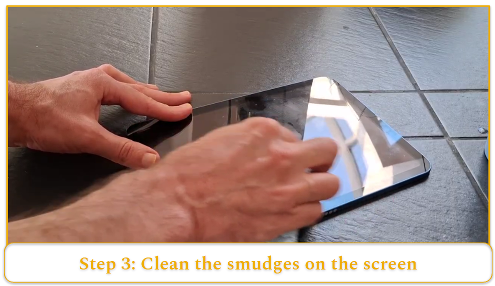 How to Clean a Tablet