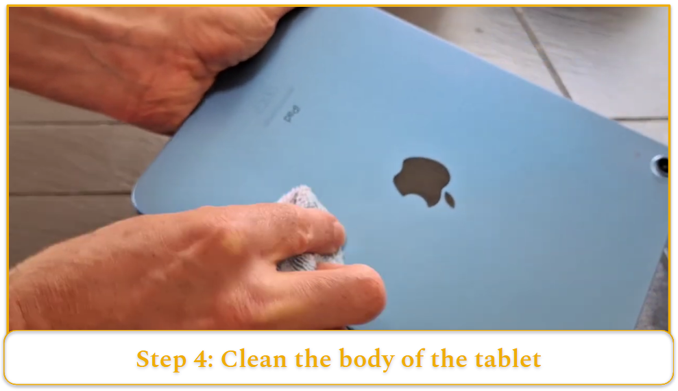 How to Clean a Tablet