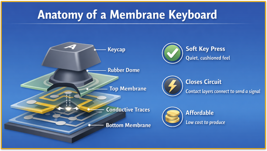 Mechanical vs Membrane Keyboards