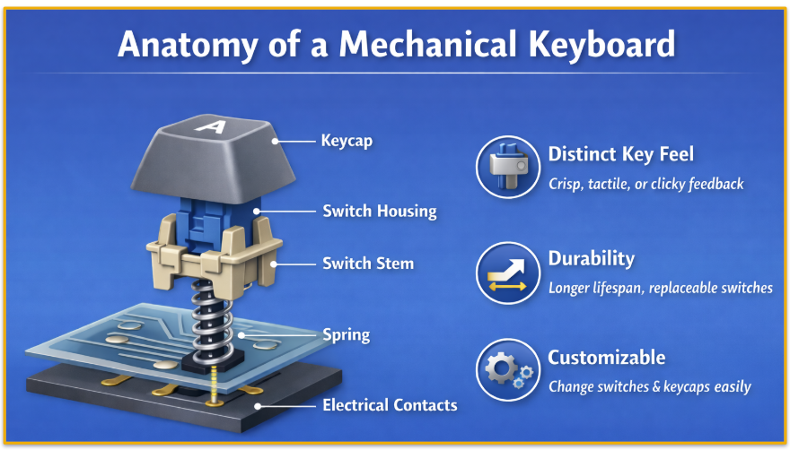 Mechanical vs Membrane Keyboards